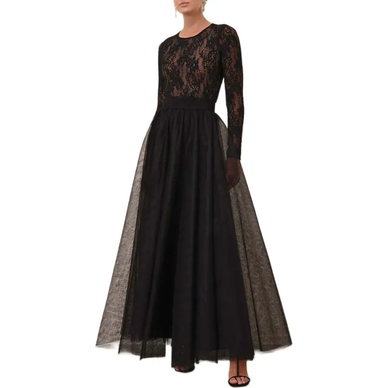 Zimmermann SS25 Casual Long Skirts Women's Black-1
