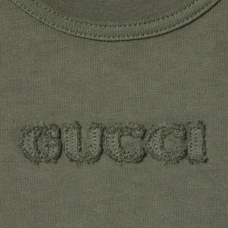 GUCCI FW24 T Shirt Women's Dark Green-5