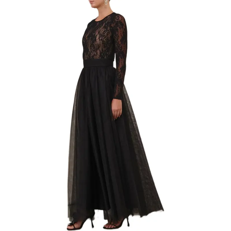 Zimmermann SS25 Casual Long Skirts Women's Black-3