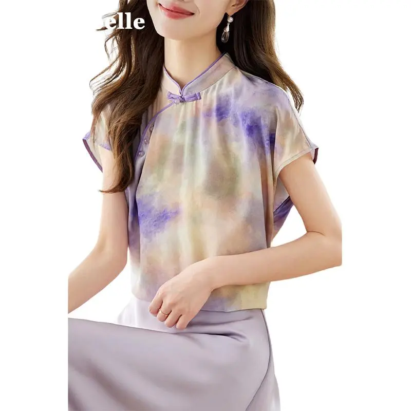 La Chapelle T Shirt Women's Purple-4