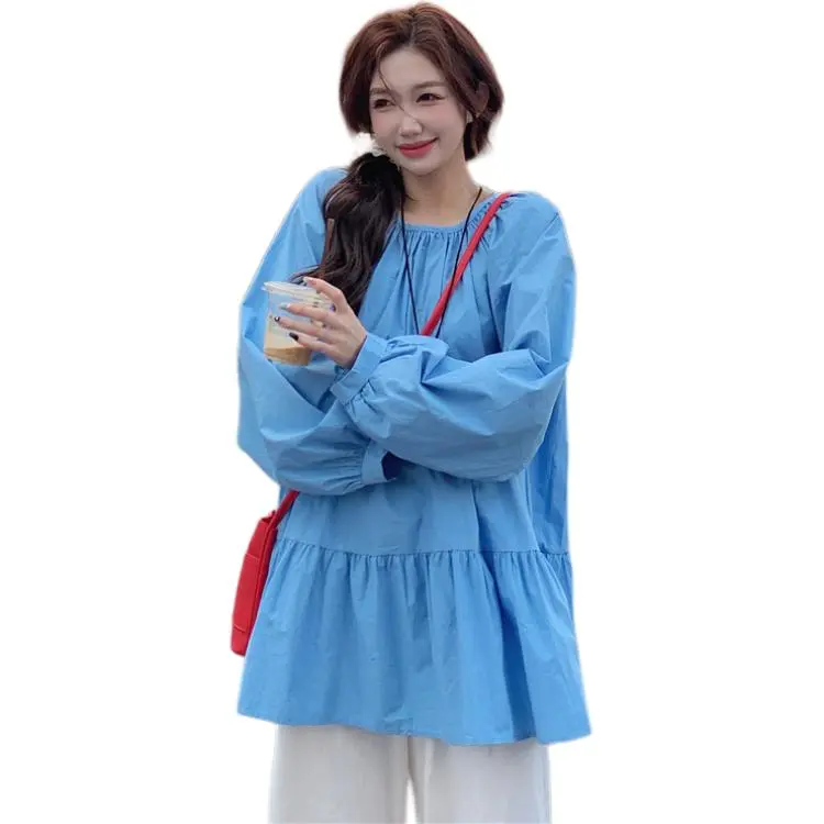 Mu Xiao Xin Long Sleeved Dress Women's-8