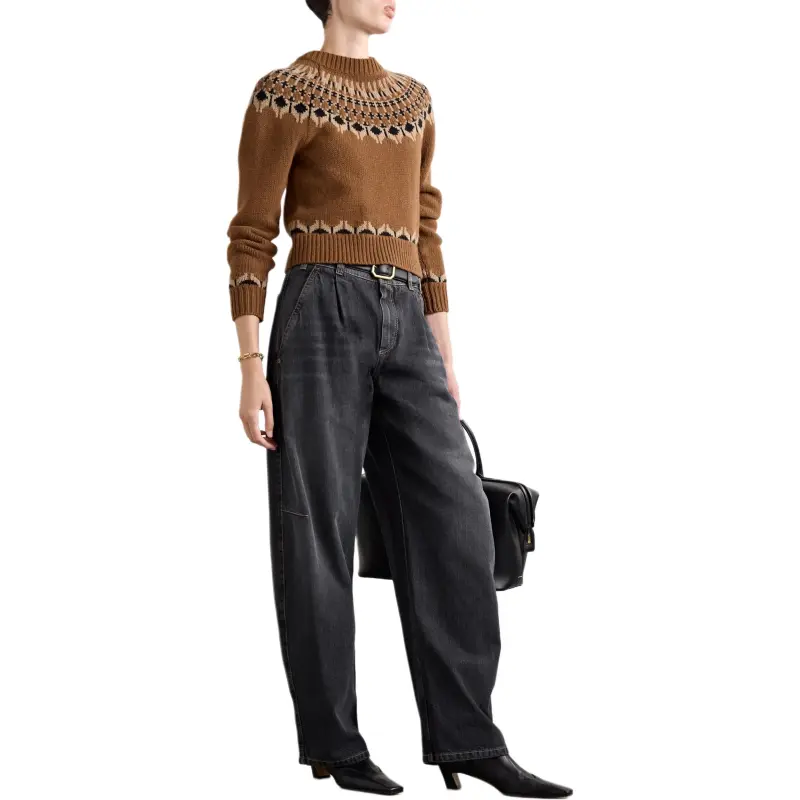 NILI LOTAN Sweater Women's Camel-2