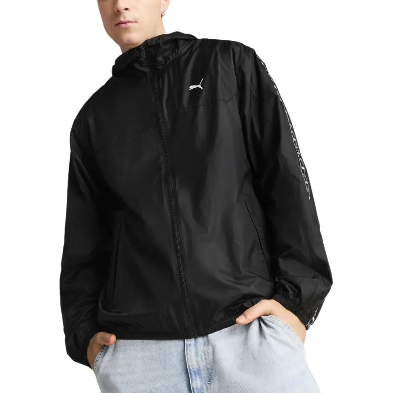 PUMA WINDBREAKERTAPE ESS Jacket Men's Black-3