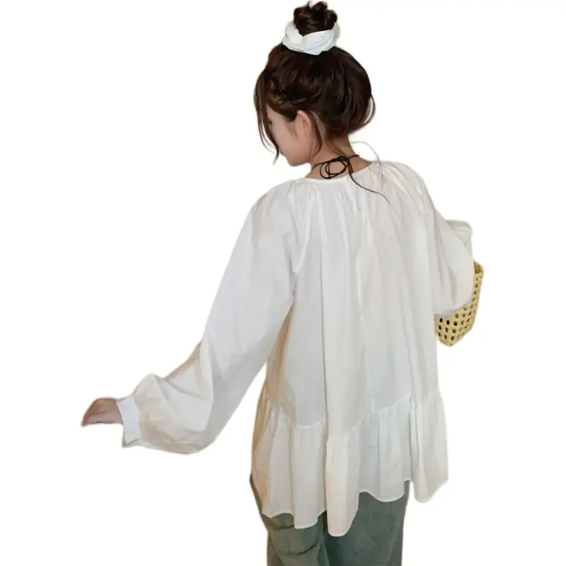 Mu Xiao Xin Long Sleeved Dress Women's-1