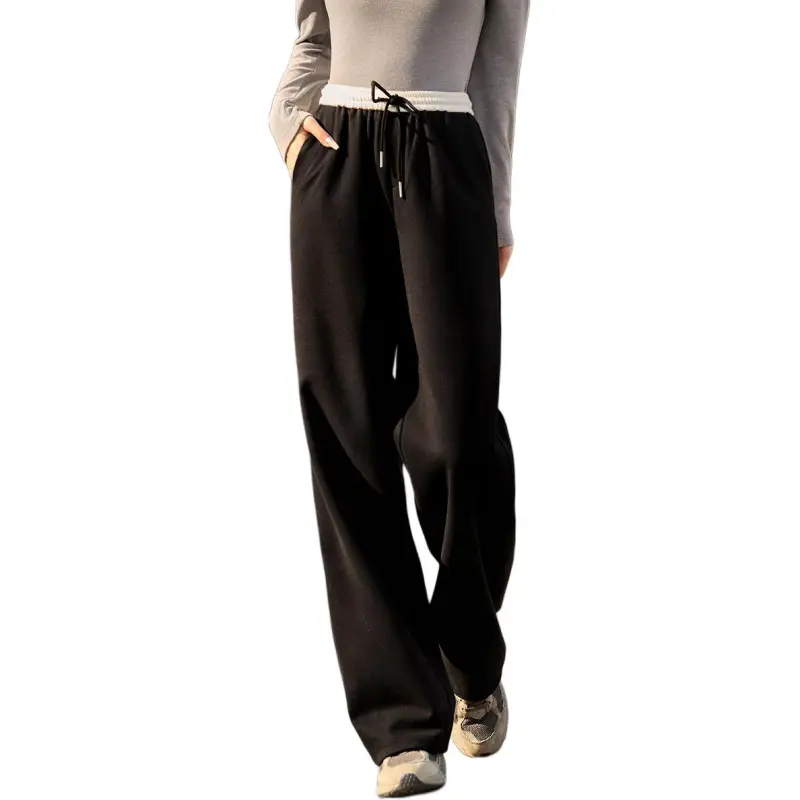 Mo Han Yi Mei Casual Pants Women's Black-2