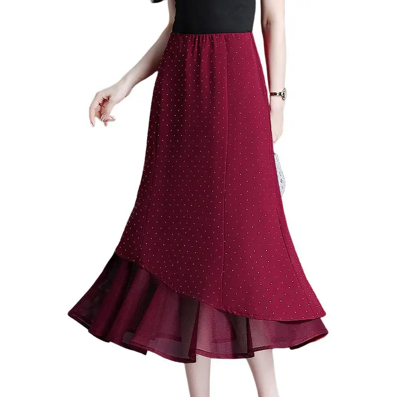 La Chapelle Casual Long Skirt Women's-3