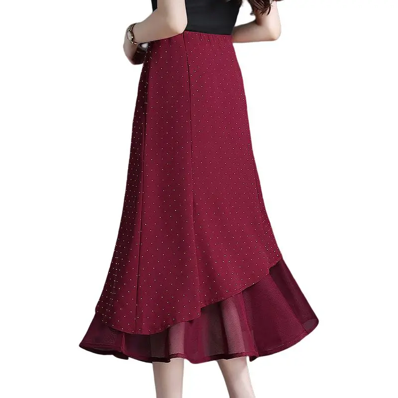 La Chapelle Casual Long Skirt Women's-4