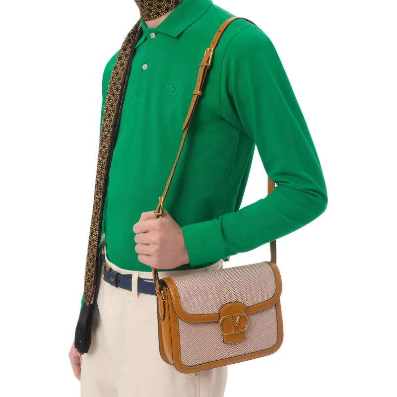 Valentino SS25 Polo Shirt Men's Green-5