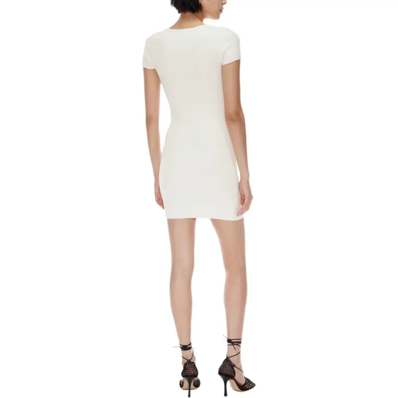 ARITZIA Babaton Emerge Dress Short-Sleeved Dresses Women's Heather Birch/Heather Birch-2