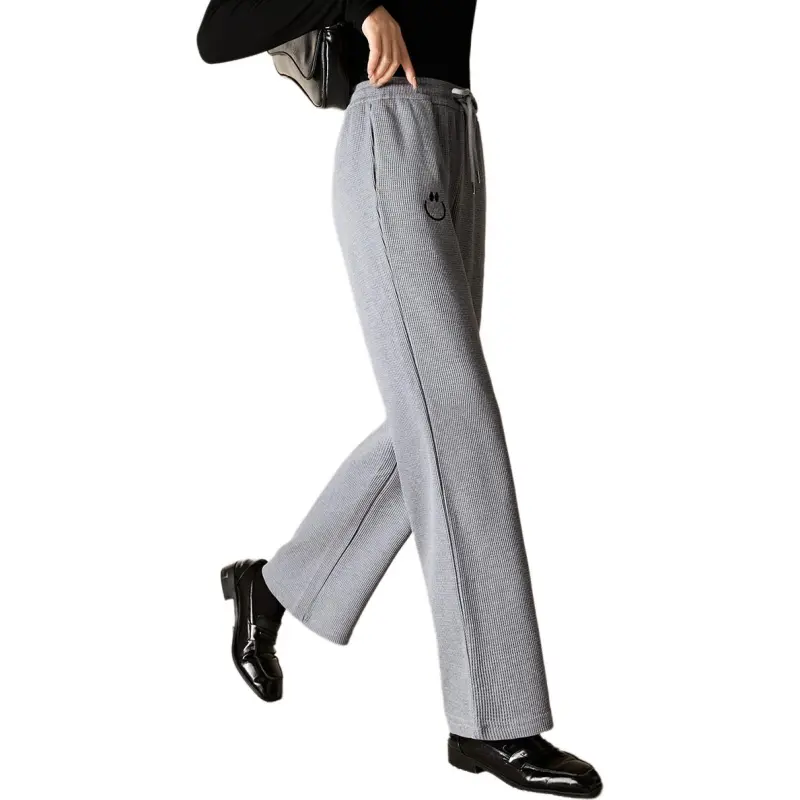 Mo Han Yi Mei Casual Pants Women's Heather Gray-4