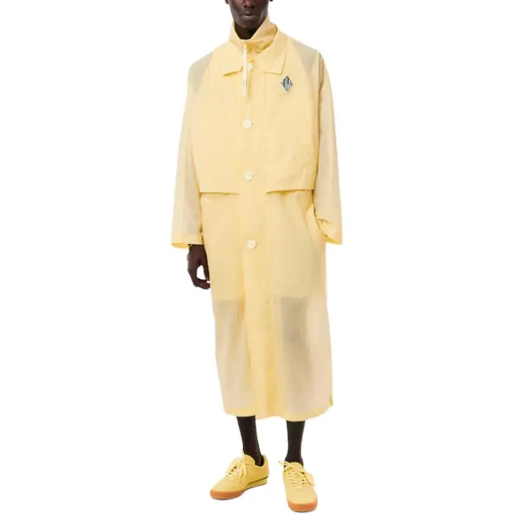 LACOSTE Rubberised logo Parka Coat-2