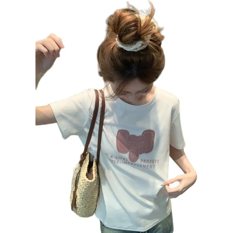 Mu Xiao Xin Set in Sleeve T Shirt Women's-7