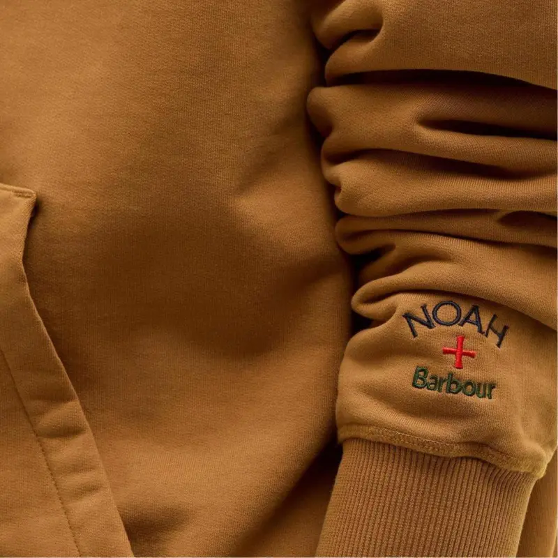 BARBOUR x NOAH Sweatshirt Unisex Brown-7