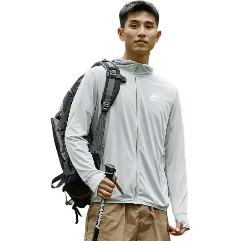 DOUBLEFISH Breathable Quick Dry UV Protection Sun Protection Clothing Unisex-4