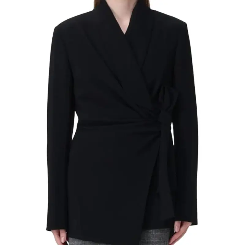 MaxMara Wrap Long Sleeved Jacket-3