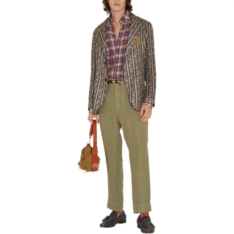 Vivienne Westwood Floral Striped Blazer-2