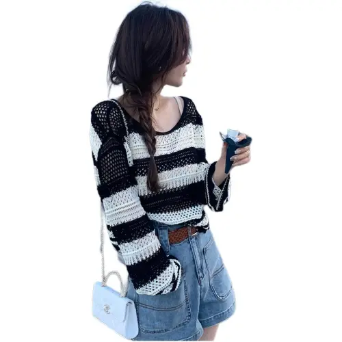 Flowers In Water Knitwear Women's Image Color