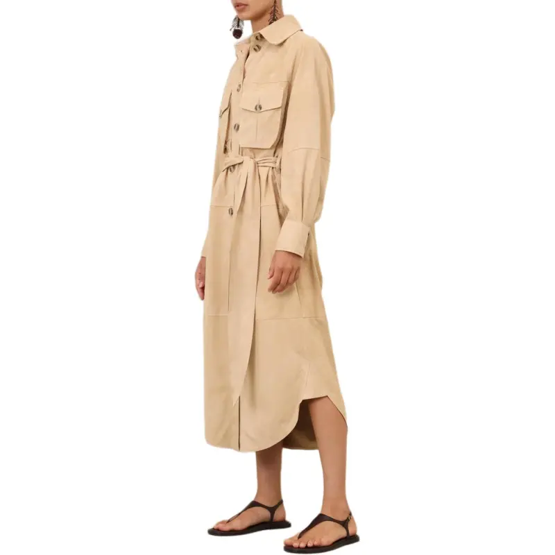 Zimmermann SS25 Trench Coat Women's Brown-4