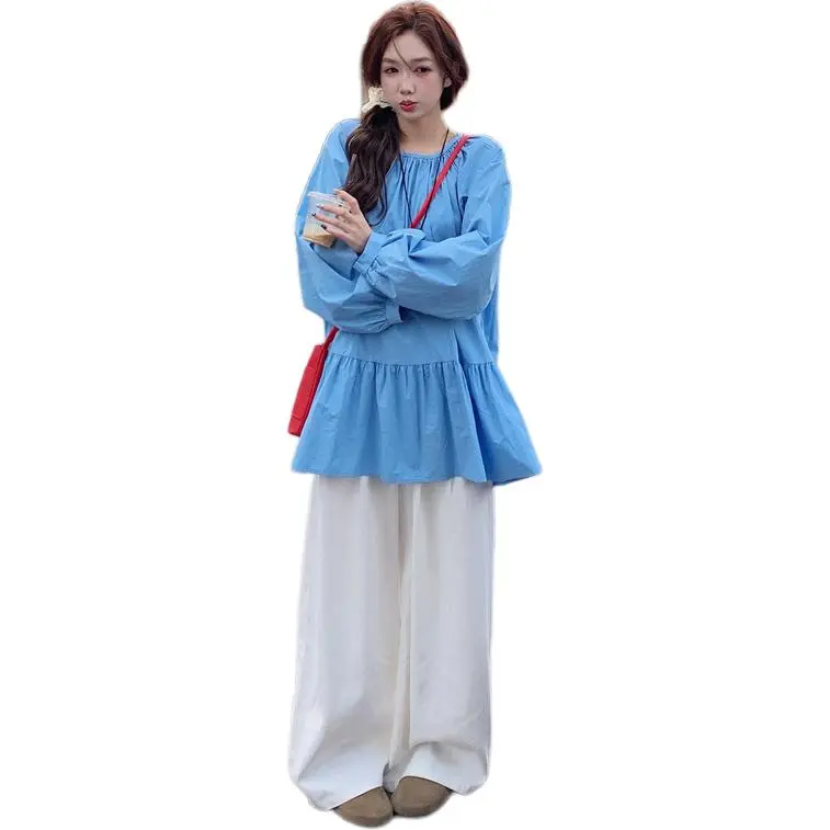 Mu Xiao Xin Long Sleeved Dress Women's-7