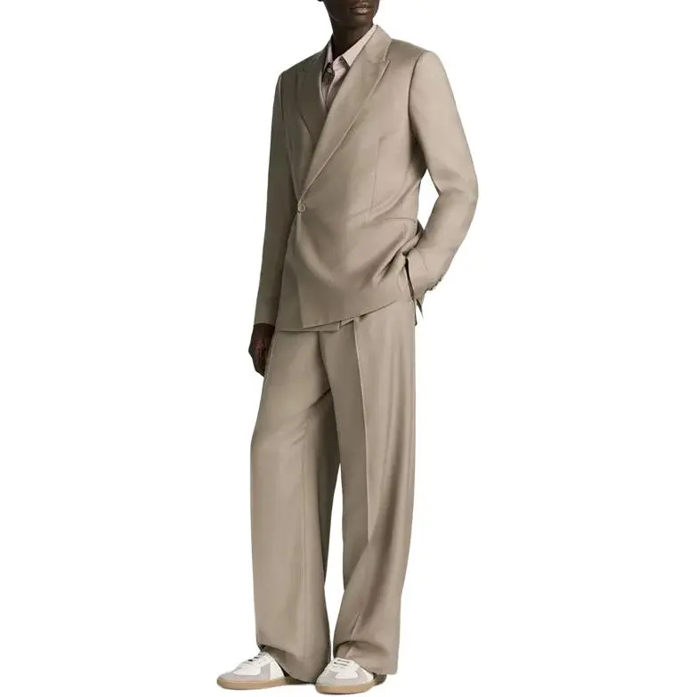 DIOR Casual Pants Men Beige-4