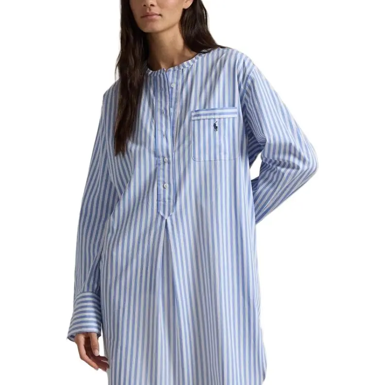 Polo Ralph Lauren FW24 Nightgown Women's Blue-2