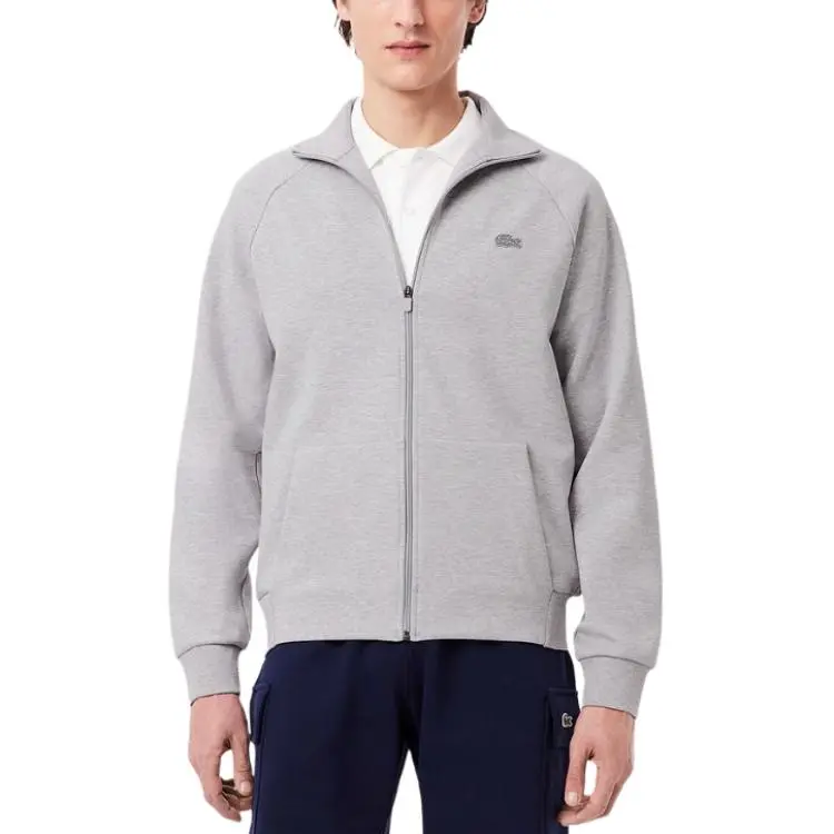 LACOSTE SS25 Sweatshirt Men's Silver Gray-1