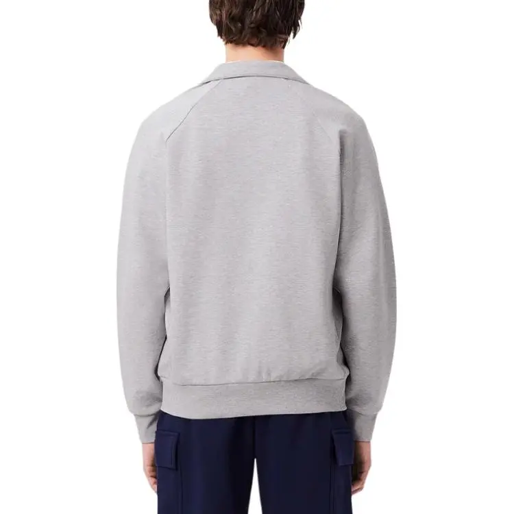 LACOSTE SS25 Sweatshirt Men's Silver Gray-2