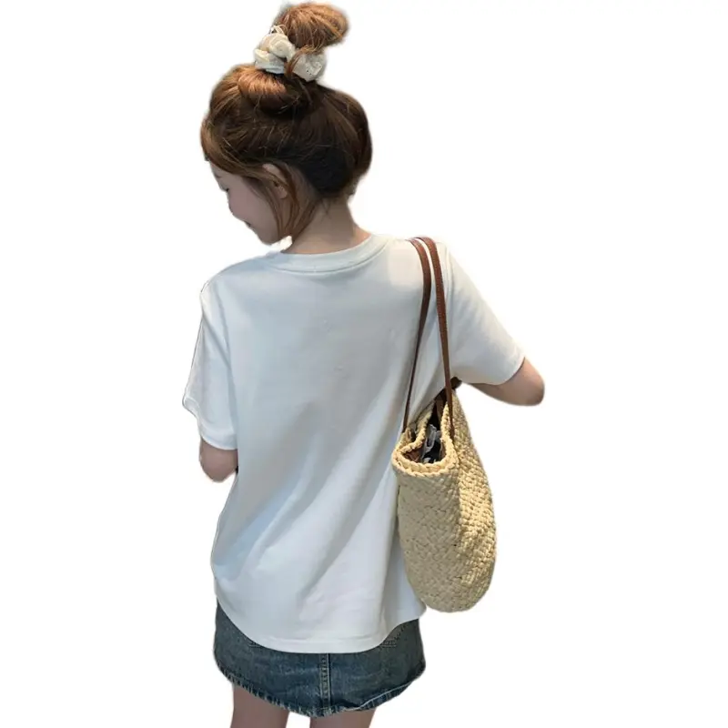 Mu Xiao Xin Set in Sleeve T Shirt Women's-5