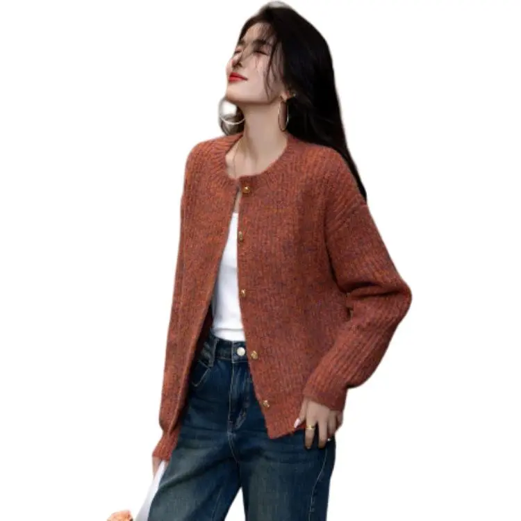 【dme】 Knitwear Women's Orange Pink-1