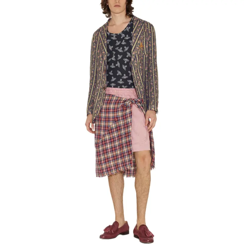 Vivienne Westwood Floral Striped Blazer-3