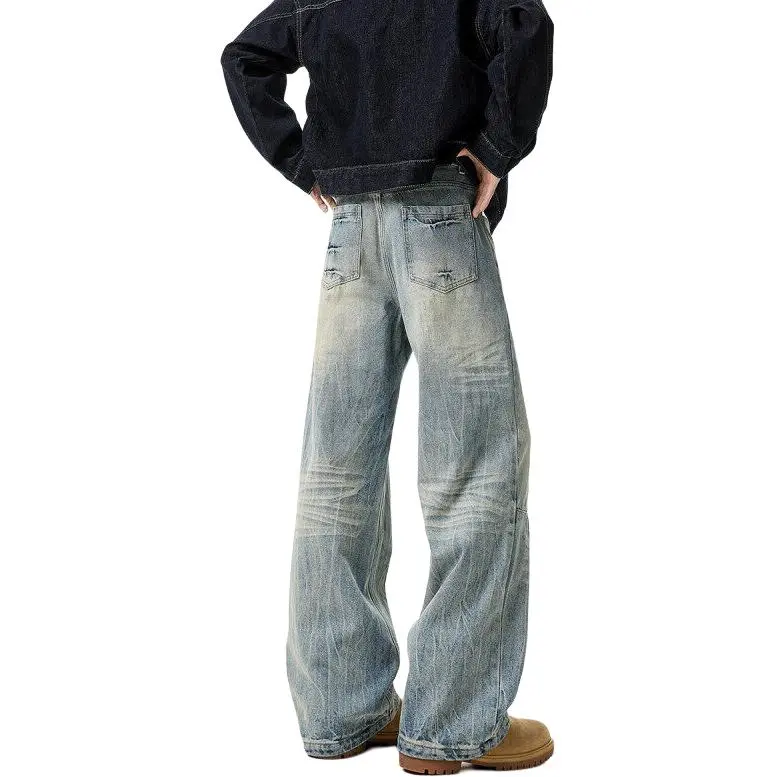 ROOMBOSE Jeans Unisex Light Blue-1