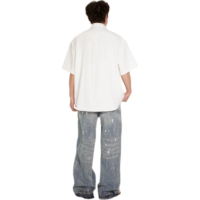 PIERRE CARDIN Short Sleeved Shirt Men's-6
