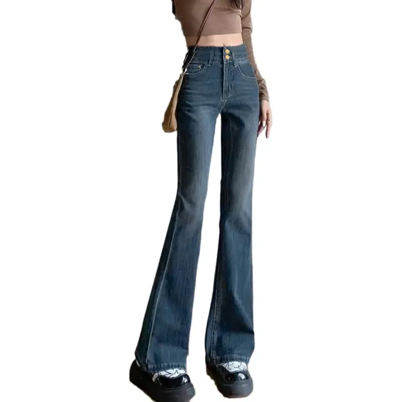 Weixi Jeans Women's Vintage Blue-2