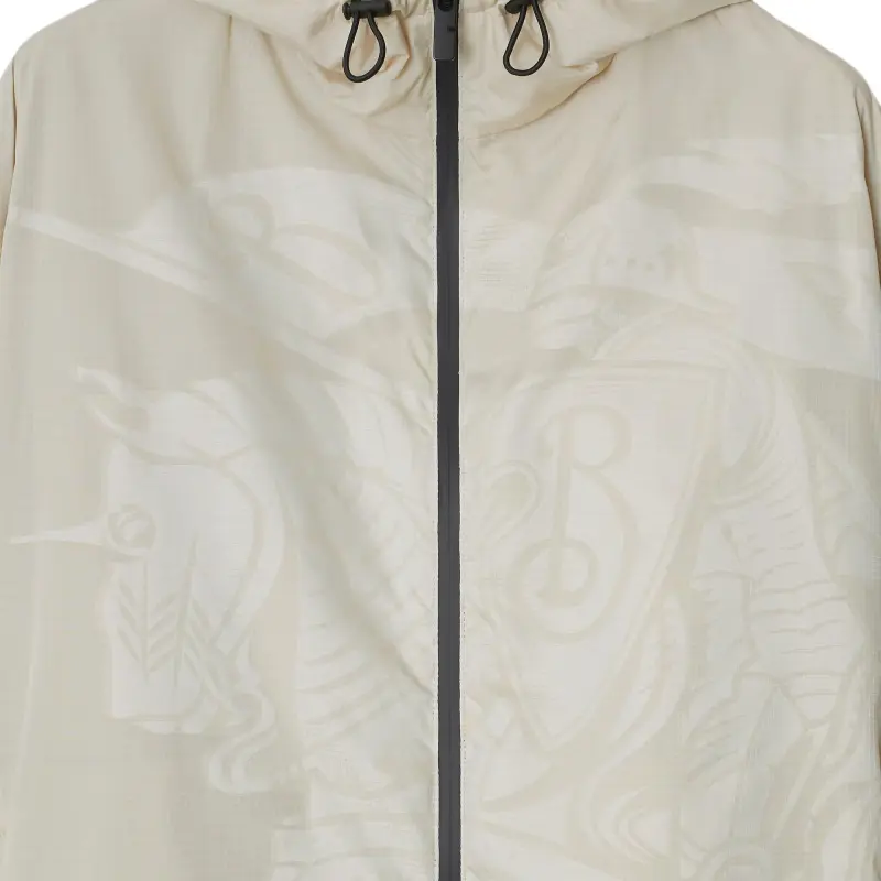 Burberry Ekd Zip Up Hooded Jacket-5