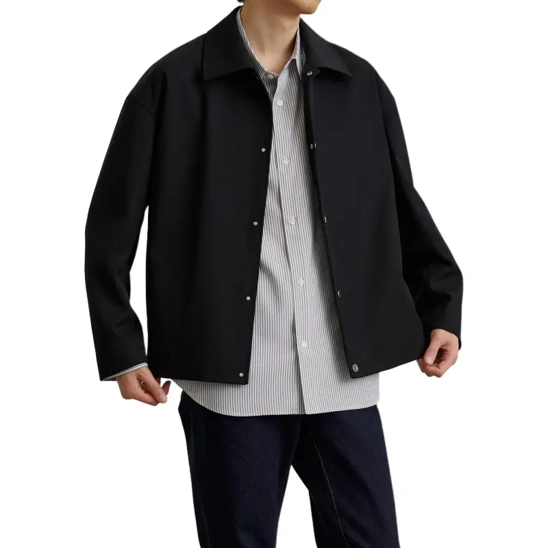 PUBLIC TOKYO SS25 Jackets & Coats Men's Black-4