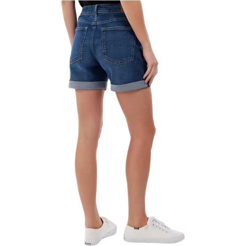 BARBOUR Denim Shorts Women's Blue-2