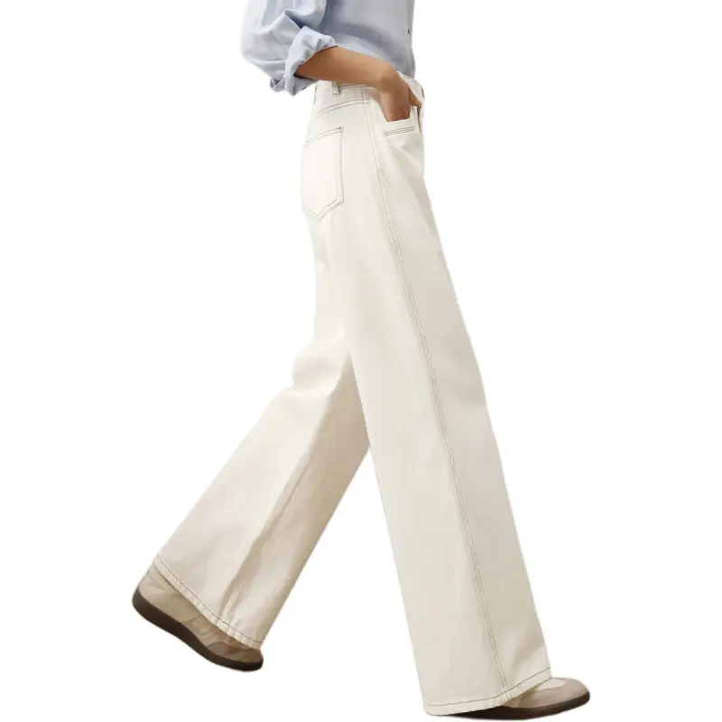 HIPPIEMISS Jeans Women's Ecru-1