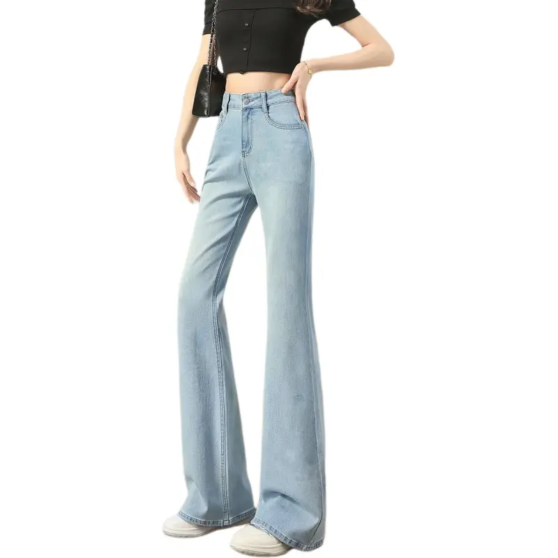 Weixi Jeans Women's Light Blue-4