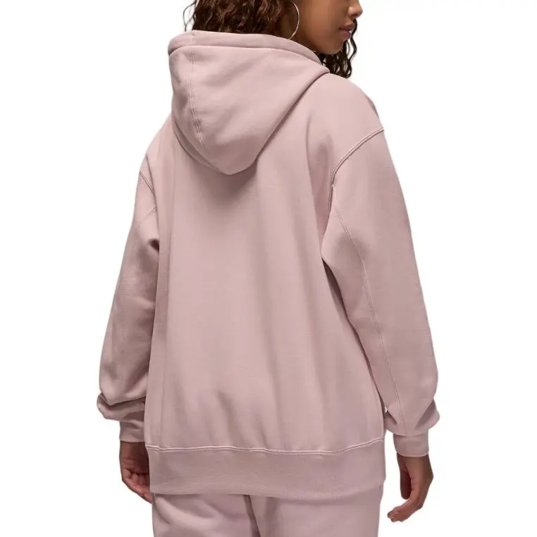 JORDAN Flight Fleece Women's Satin Lined Pullover Hoodie-2