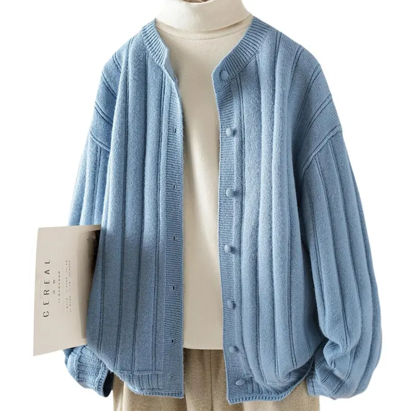 IHIMI Knitwear Women's Sky Blue-1