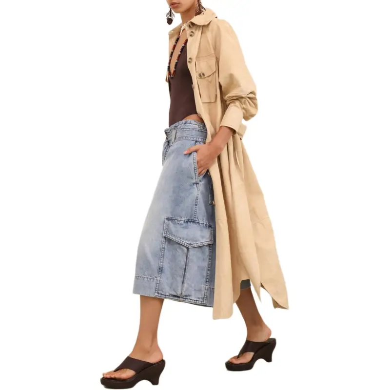 Zimmermann SS25 Trench Coat Women's Brown-5