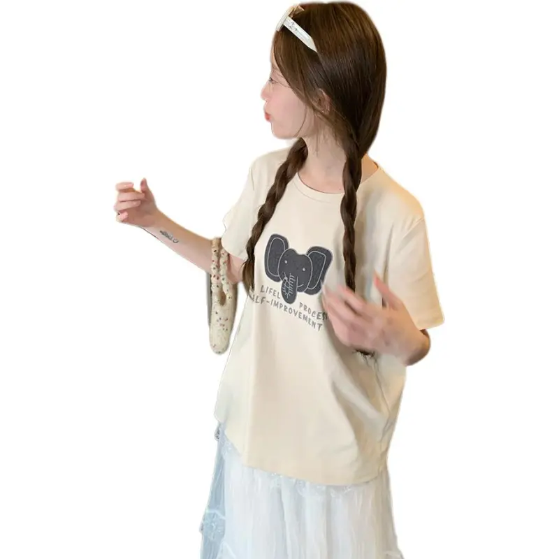 Mu Xiao Xin Set in Sleeve T Shirt Women's-11