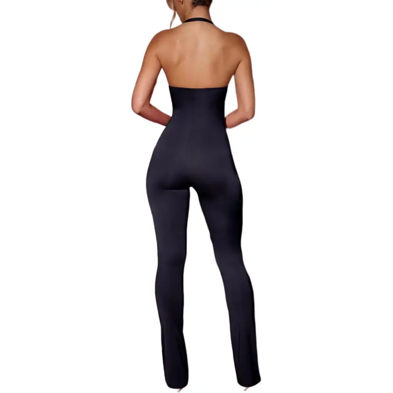 OH POLLY SS25 Beatriz Jumpsuit Women's Black-1