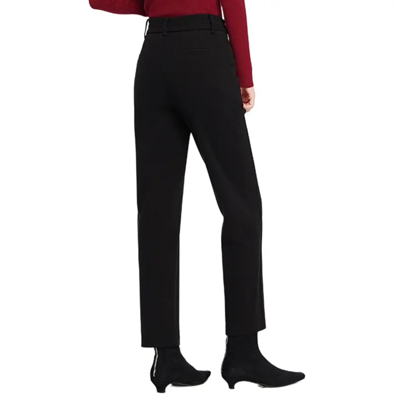 E.BECKY Casual Pants Women's Black-5