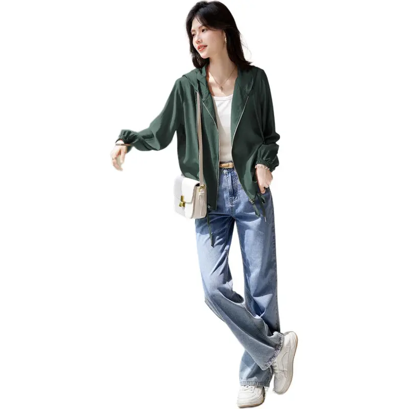 XWI Jackets Coats Women's Peacock Green-4