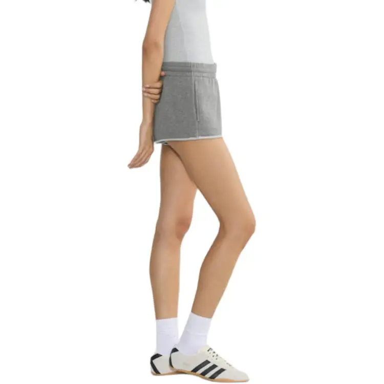 ARITZIA SS25 Aritzia Terry Sweatfleece Mega Raw hem Lo Micro Short Casual Shorts Women's-4
