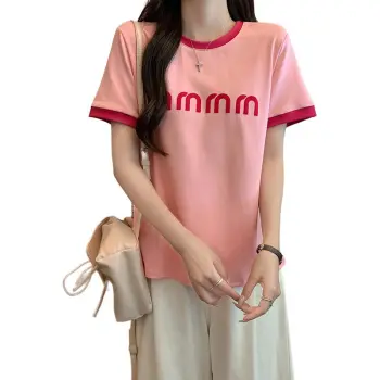 GOSO T Shirts Women's Pink