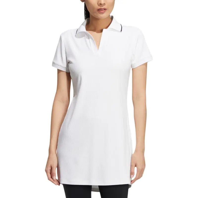 Adidas Short-Sleeved Dresses Women's White-1