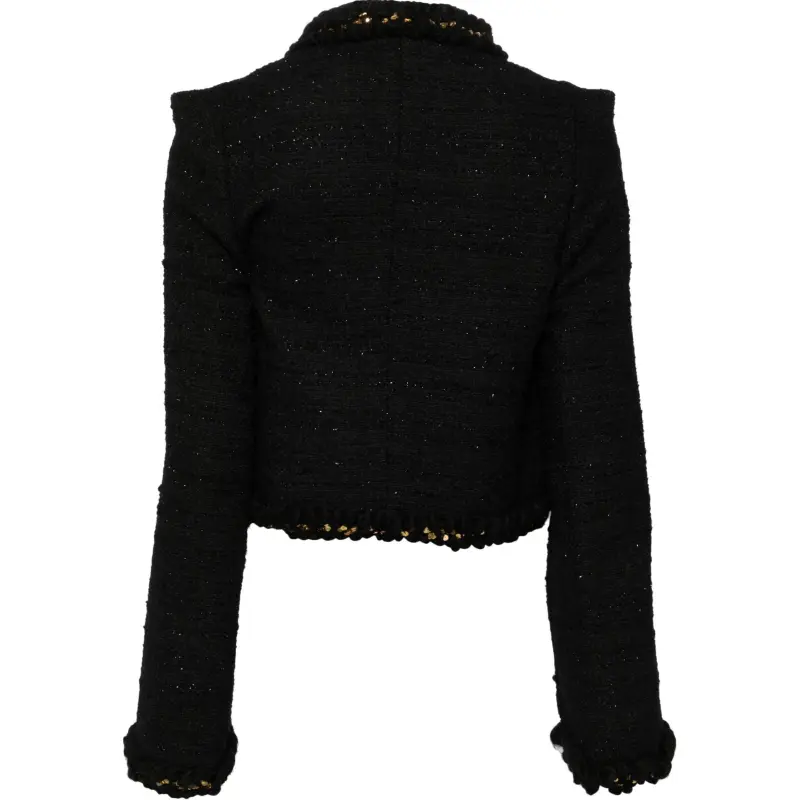 ELIE SAAB Sequin Tweed Jacket-1