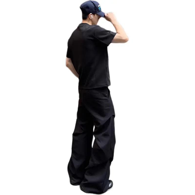 KVIV T Shirts Men Black -3